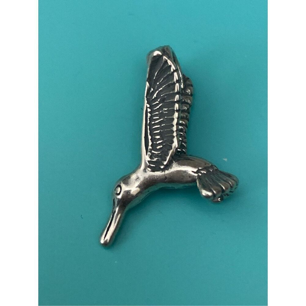 Hummingbird Sterling Silver Jewelry Charm #birds